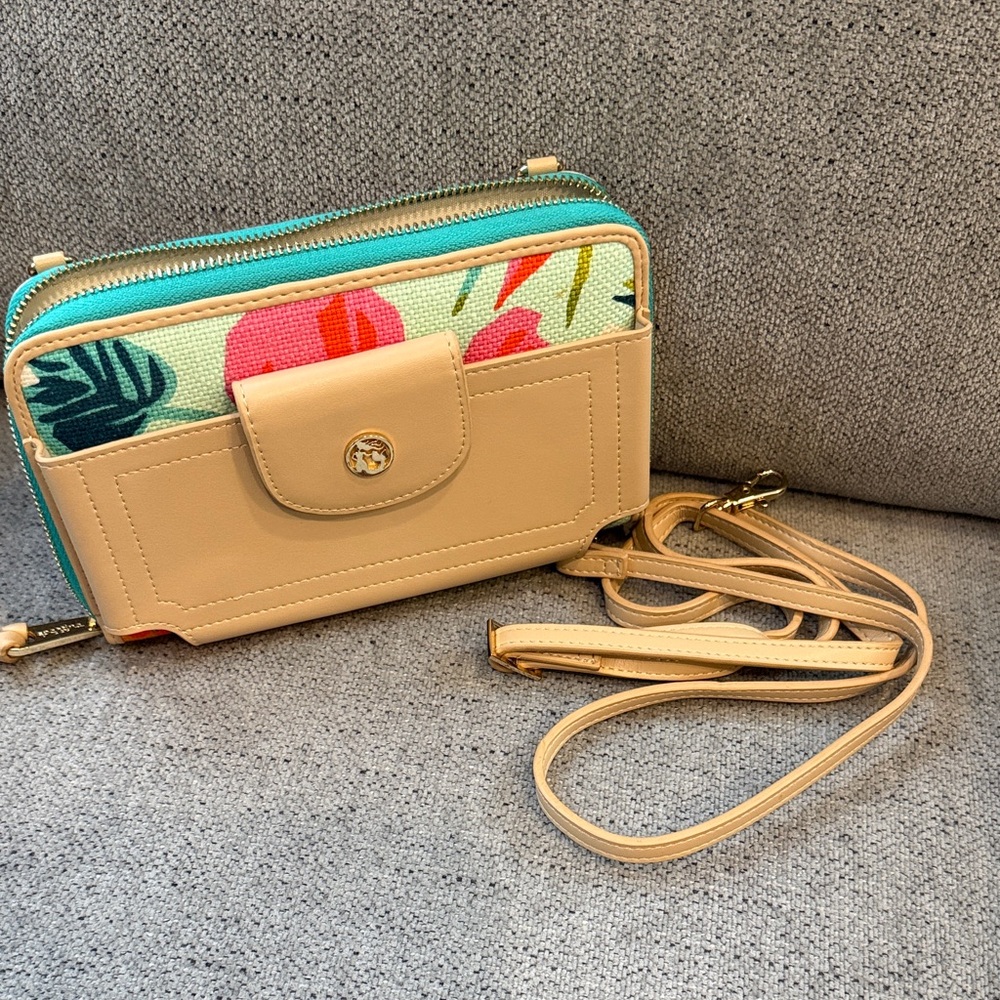NWOT** Spartina 449 Floral Women's Wallet - Picture 3 of 4